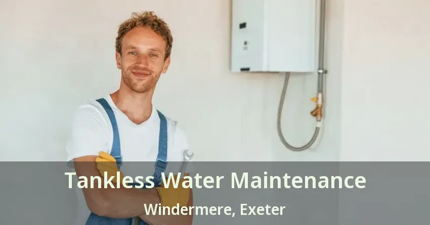 Tankless Water Maintenance Windermere, Exeter - ON